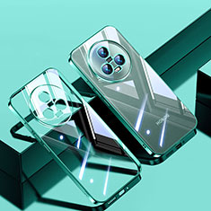 Coque Ultra Fine TPU Souple Housse Etui Transparente H01 pour Huawei Honor Magic5 5G Vert