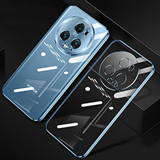 Coque Ultra Fine TPU Souple Housse Etui Transparente H01 pour Huawei Honor Magic5 Pro 5G Bleu