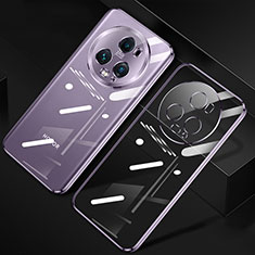 Coque Ultra Fine TPU Souple Housse Etui Transparente H01 pour Huawei Honor Magic5 Pro 5G Violet