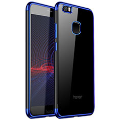 Coque Ultra Fine TPU Souple Housse Etui Transparente H01 pour Huawei Honor Note 8 Bleu