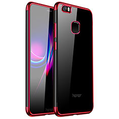 Coque Ultra Fine TPU Souple Housse Etui Transparente H01 pour Huawei Honor Note 8 Rouge