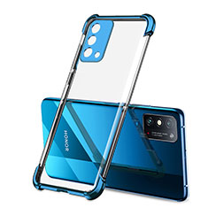 Coque Ultra Fine TPU Souple Housse Etui Transparente H01 pour Huawei Honor X10 Max 5G Bleu