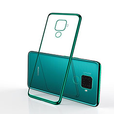 Coque Ultra Fine TPU Souple Housse Etui Transparente H01 pour Huawei Mate 30 Lite Vert
