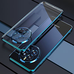 Coque Ultra Fine TPU Souple Housse Etui Transparente H01 pour Huawei Mate 50 Bleu