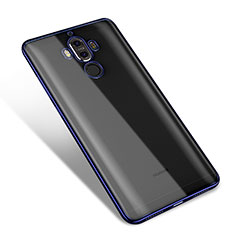 Coque Ultra Fine TPU Souple Housse Etui Transparente H01 pour Huawei Mate 9 Bleu