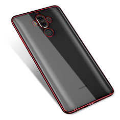 Coque Ultra Fine TPU Souple Housse Etui Transparente H01 pour Huawei Mate 9 Rouge