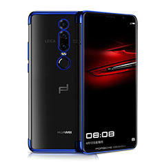 Coque Ultra Fine TPU Souple Housse Etui Transparente H01 pour Huawei Mate RS Bleu