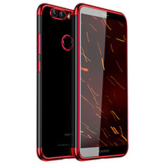 Coque Ultra Fine TPU Souple Housse Etui Transparente H01 pour Huawei Nova 2 Rouge