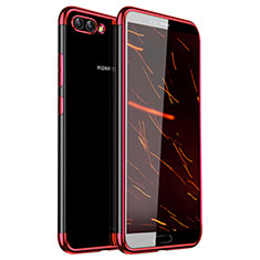 Coque Ultra Fine TPU Souple Housse Etui Transparente H01 pour Huawei Nova 2S Rouge