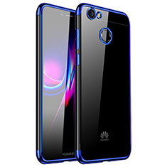 Coque Ultra Fine TPU Souple Housse Etui Transparente H01 pour Huawei Nova Bleu