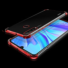 Coque Ultra Fine TPU Souple Housse Etui Transparente H01 pour Huawei P30 Lite New Edition Rouge