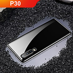 Coque Ultra Fine TPU Souple Housse Etui Transparente H01 pour Huawei P30 Noir