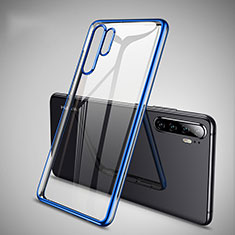 Coque Ultra Fine TPU Souple Housse Etui Transparente H01 pour Huawei P30 Pro New Edition Bleu
