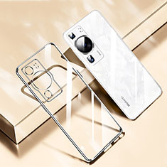 Coque Ultra Fine TPU Souple Housse Etui Transparente H01 pour Huawei P60 Argent