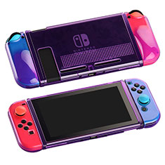Coque Ultra Fine TPU Souple Housse Etui Transparente H01 pour Nintendo Switch Violet