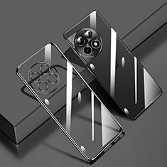 Coque Ultra Fine TPU Souple Housse Etui Transparente H01 pour OnePlus Ace 2 5G Noir