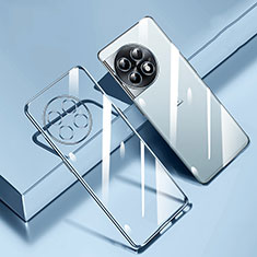 Coque Ultra Fine TPU Souple Housse Etui Transparente H01 pour OnePlus Ace 2 Pro 5G Bleu