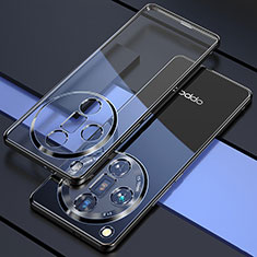 Coque Ultra Fine TPU Souple Housse Etui Transparente H01 pour Oppo Find X7 Ultra 5G Noir