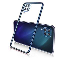 Coque Ultra Fine TPU Souple Housse Etui Transparente H01 pour Samsung Galaxy M53 5G Bleu