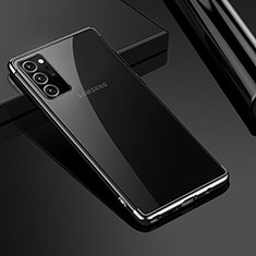 Coque Ultra Fine TPU Souple Housse Etui Transparente H01 pour Samsung Galaxy Note 20 Ultra 5G Noir