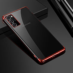 Coque Ultra Fine TPU Souple Housse Etui Transparente H01 pour Samsung Galaxy Note 20 Ultra 5G Rouge