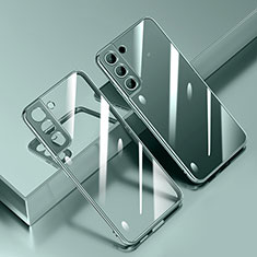 Coque Ultra Fine TPU Souple Housse Etui Transparente H01 pour Samsung Galaxy S21 FE 5G Vert