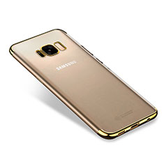 Coque Ultra Fine TPU Souple Housse Etui Transparente H01 pour Samsung Galaxy S8 Plus Or