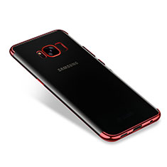 Coque Ultra Fine TPU Souple Housse Etui Transparente H01 pour Samsung Galaxy S8 Plus Rouge