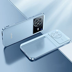 Coque Ultra Fine TPU Souple Housse Etui Transparente H01 pour Vivo X Note Bleu