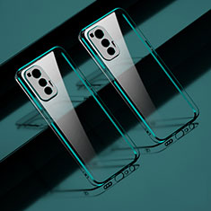 Coque Ultra Fine TPU Souple Housse Etui Transparente H01 pour Vivo X70 5G Vert