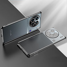 Coque Ultra Fine TPU Souple Housse Etui Transparente H01 pour Vivo X90 Pro+ Plus 5G Noir
