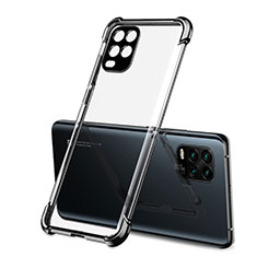 Coque Ultra Fine TPU Souple Housse Etui Transparente H01 pour Xiaomi Mi 10 Lite Noir