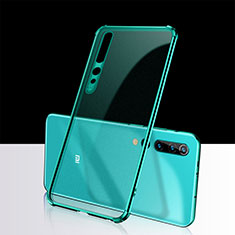 Coque Ultra Fine TPU Souple Housse Etui Transparente H01 pour Xiaomi Mi 10 Vert