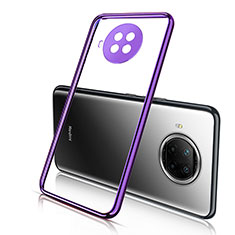 Coque Ultra Fine TPU Souple Housse Etui Transparente H01 pour Xiaomi Mi 10i 5G Violet