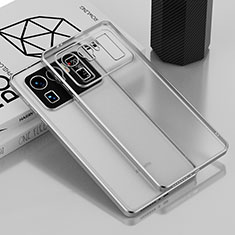 Coque Ultra Fine TPU Souple Housse Etui Transparente H01 pour Xiaomi Mi 11 Ultra 5G Argent
