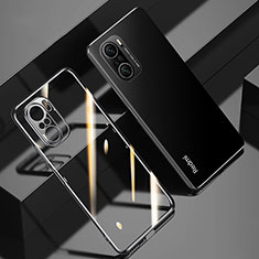 Coque Ultra Fine TPU Souple Housse Etui Transparente H01 pour Xiaomi Mi 11i 5G Noir