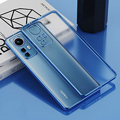 Coque Ultra Fine TPU Souple Housse Etui Transparente H01 pour Xiaomi Mi 12 5G Bleu