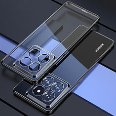 Coque Ultra Fine TPU Souple Housse Etui Transparente H01 pour Xiaomi Mi 14 5G Noir