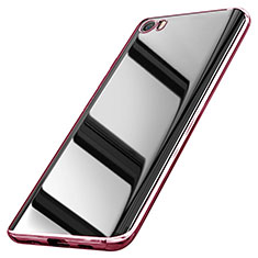 Coque Ultra Fine TPU Souple Housse Etui Transparente H01 pour Xiaomi Mi 5 Or Rose