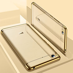 Coque Ultra Fine TPU Souple Housse Etui Transparente H01 pour Xiaomi Mi 5S Or