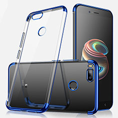 Coque Ultra Fine TPU Souple Housse Etui Transparente H01 pour Xiaomi Mi 5X Bleu