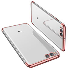Coque Ultra Fine TPU Souple Housse Etui Transparente H01 pour Xiaomi Mi 6 Or Rose