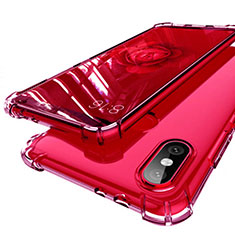 Coque Ultra Fine TPU Souple Housse Etui Transparente H01 pour Xiaomi Mi A2 Rose
