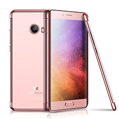 Coque Ultra Fine TPU Souple Housse Etui Transparente H01 pour Xiaomi Mi Note 2 Special Edition Or Rose