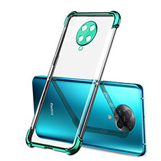 Coque Ultra Fine TPU Souple Housse Etui Transparente H01 pour Xiaomi Poco F2 Pro Vert