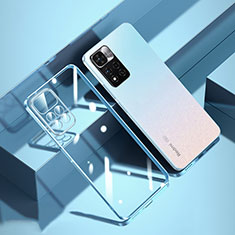 Coque Ultra Fine TPU Souple Housse Etui Transparente H01 pour Xiaomi Poco X4 NFC Bleu