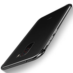 Coque Ultra Fine TPU Souple Housse Etui Transparente H01 pour Xiaomi Pocophone F1 Noir