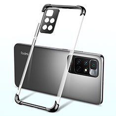 Coque Ultra Fine TPU Souple Housse Etui Transparente H01 pour Xiaomi Redmi 10 4G Noir