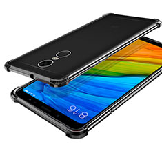 Coque Ultra Fine TPU Souple Housse Etui Transparente H01 pour Xiaomi Redmi 5 Plus Noir