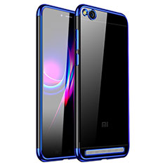 Coque Ultra Fine TPU Souple Housse Etui Transparente H01 pour Xiaomi Redmi 5A Bleu